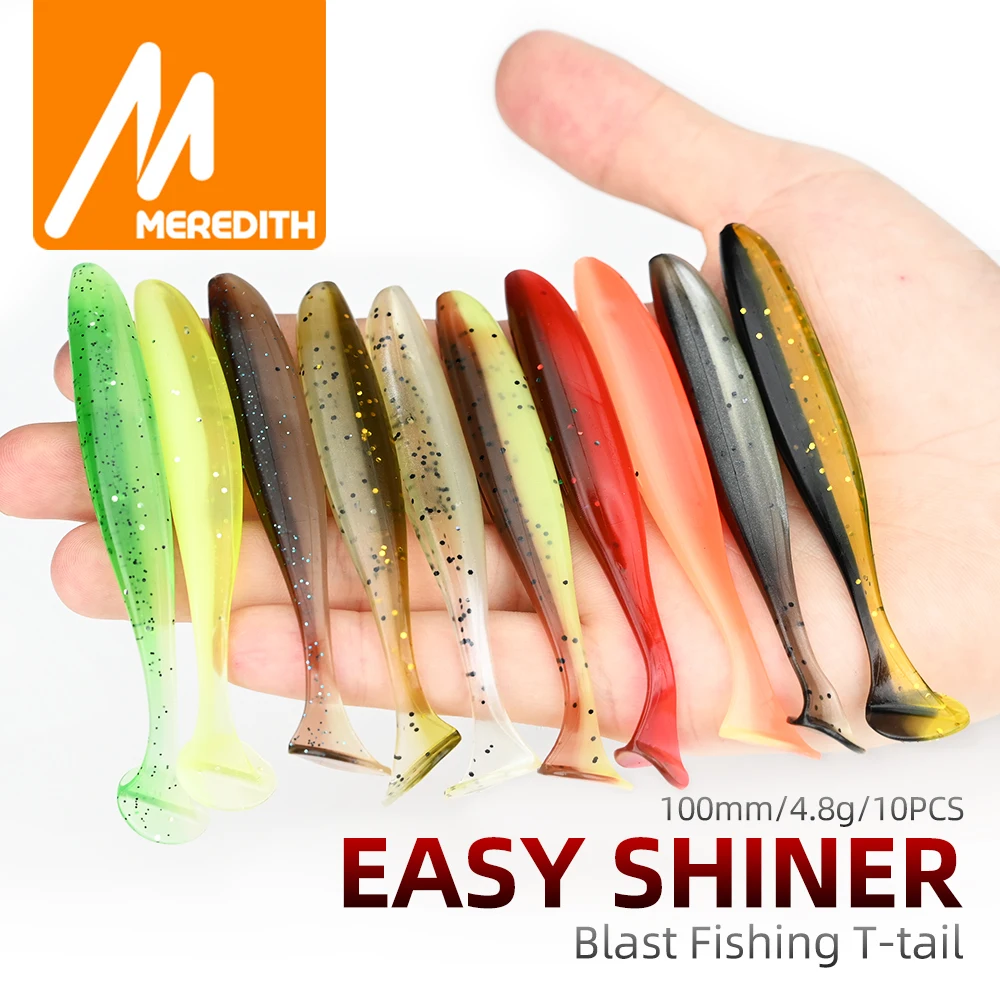 Fishing Lure Swimbait - MEREDITH เหยื่อตกปลา 10 ซม. 10 ชิ้น