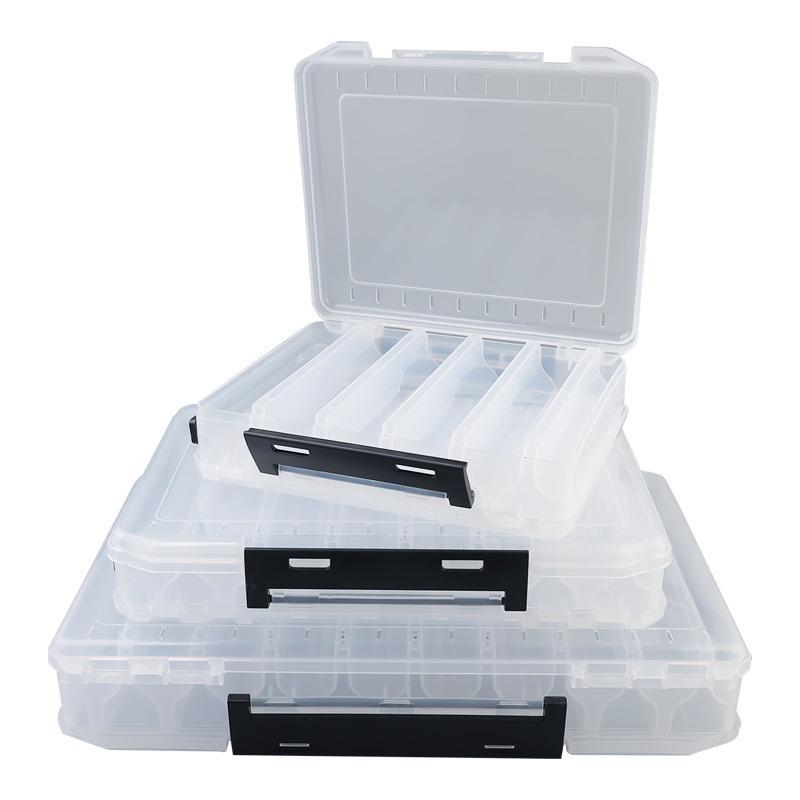 กล่องอุปกรณ์ตกปลาแบบสองด้าน กล - Fishing Lure Box บทวิจารณ์และราคา