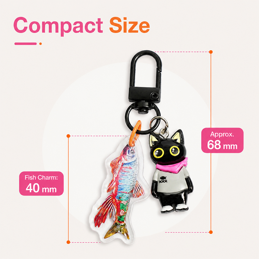 พวงกุญแจอะคริลิค ZUKIBO รูปปลา - Fishing Lure Kit บทวิจารณ์และราคา