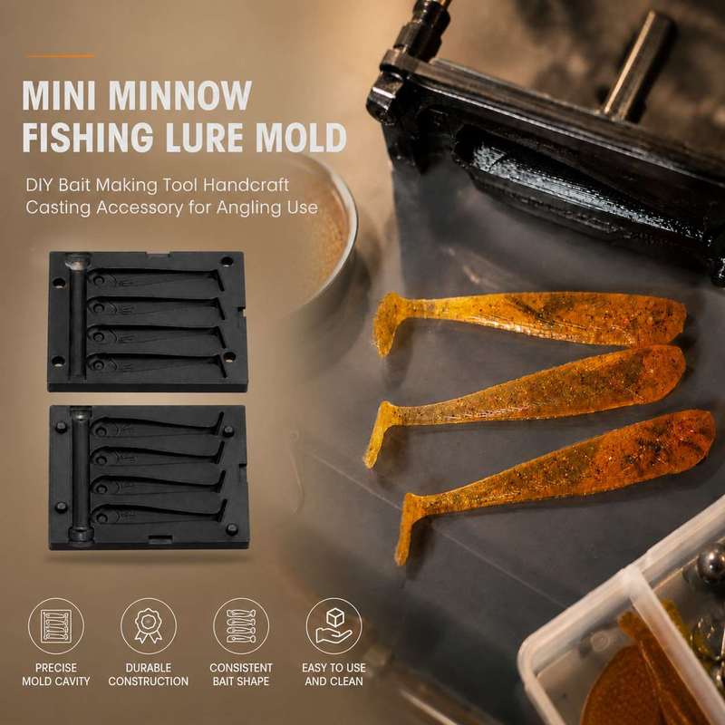 แม่พิมพ์เหยื่อตกปลาแบบมินิมินโ - Fishing Lure Making Kit บทวิจารณ์และราคา