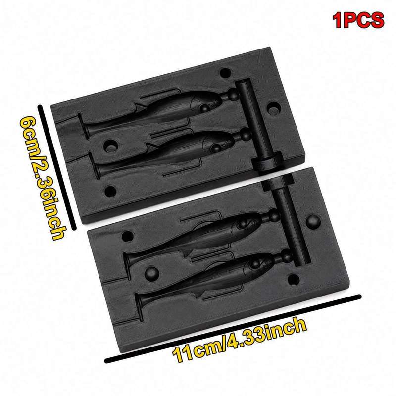 แม่พิมพ์ทำเหยื่อตกปลาแบบนิ่มขน - Fishing Lure Making Kit บทวิจารณ์และราคา