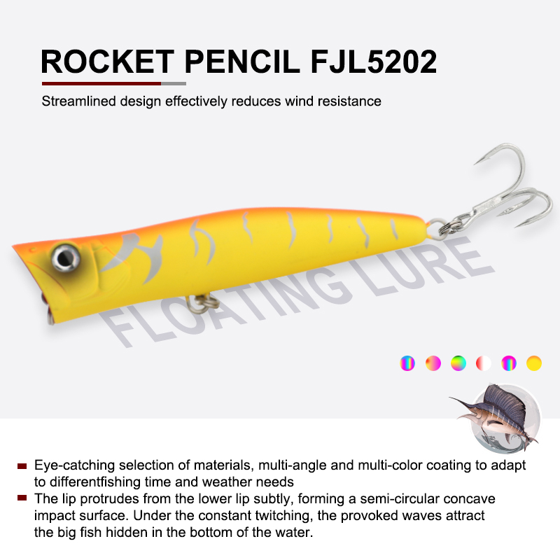 FJORD 140mm 51g Popper Fishing - Fishing Lure Buzzbait บทวิจารณ์และราคา