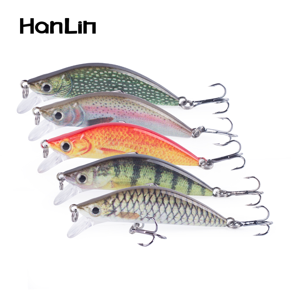 Hanlin เหยื่อตกปลาขนาดเล็ก55มม - Fishing Lure Swimbait บทวิจารณ์และราคา