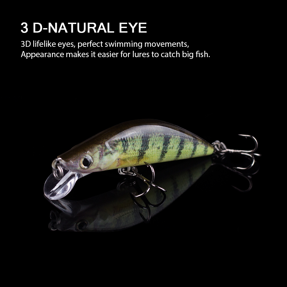 Hanlin เหยื่อตกปลาขนาดเล็ก55มม - Fishing Lure Swimbait บทวิจารณ์และราคา
